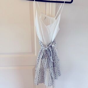 Marina grey and white dress. New!